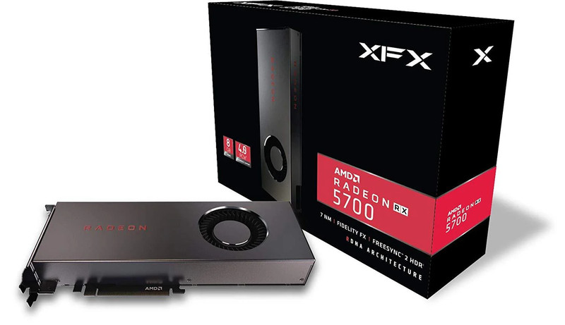 XFX Radeon RX 5700 8GB GDDR5 PCI-E Gen 3x4 - Graphics Card - كرت الشاشة